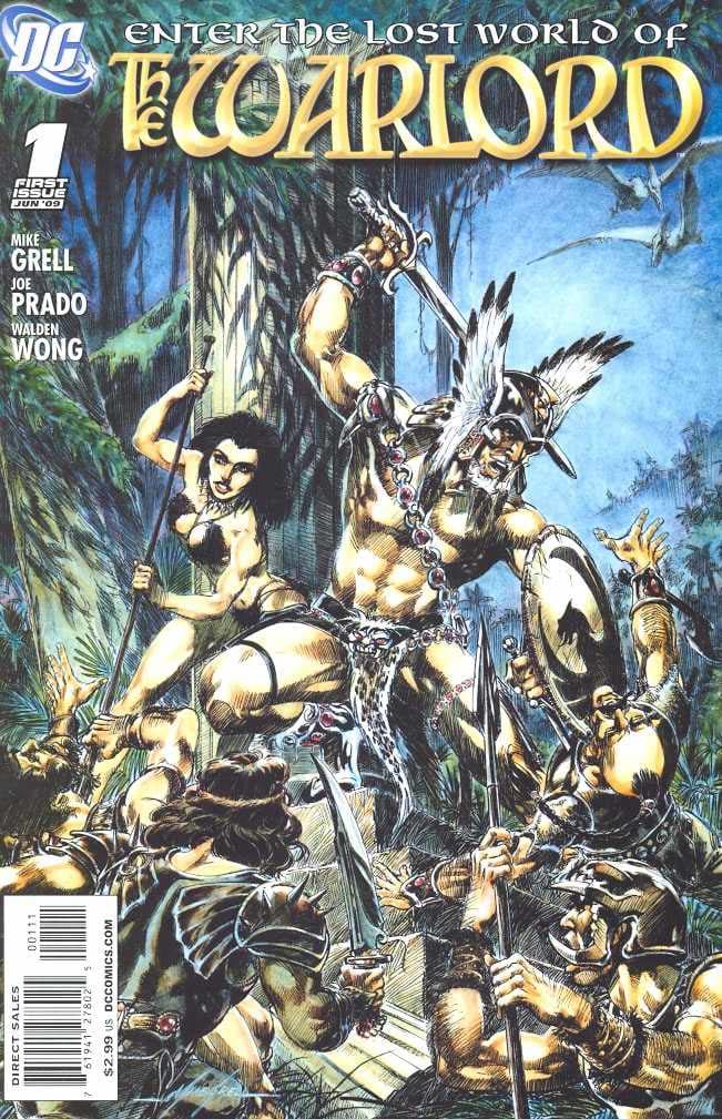 DC Comics COMIC BOOK Warlord #1 CVR A DC Comics 2009 FN