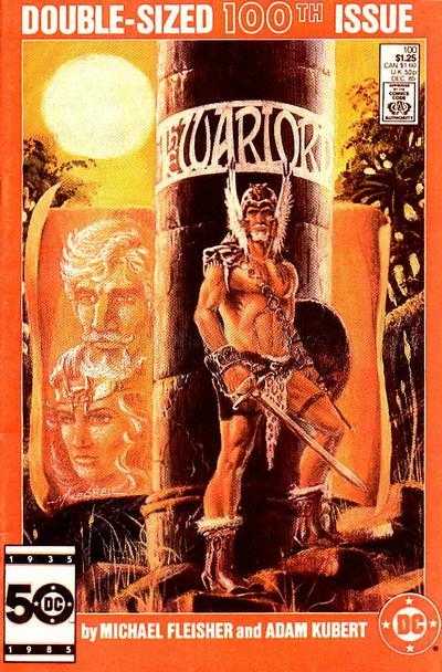 DC Comics COMIC BOOK Warlord #100 (FN)