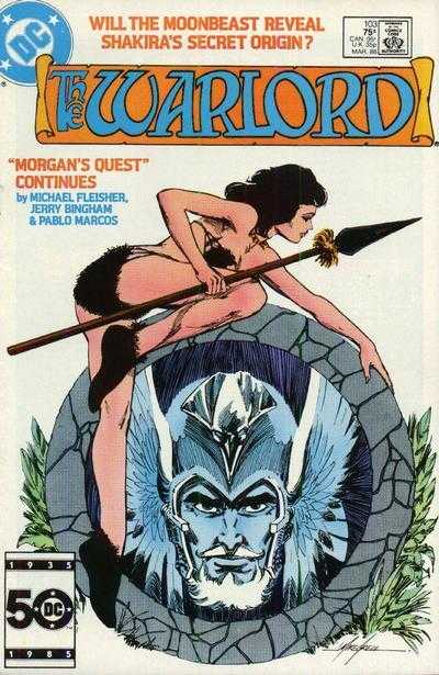 DC Comics COMIC BOOK Warlord #103 (FN)