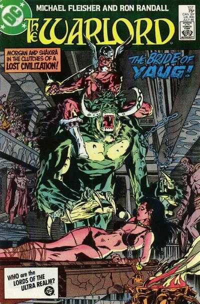 DC Comics COMIC BOOK Warlord #107 (FN)