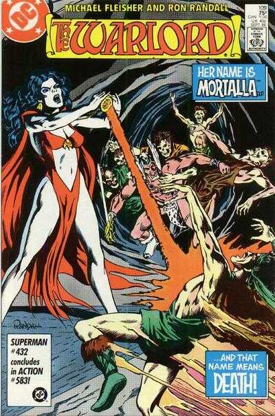 DC Comics COMIC BOOK Warlord #109 (FN)
