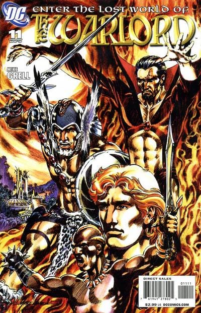 DC Comics COMIC BOOK Warlord #11 CVR A DC Comics 2010 FN