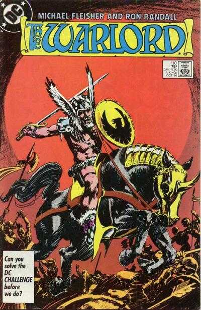 DC Comics COMIC BOOK Warlord #110 (FN)