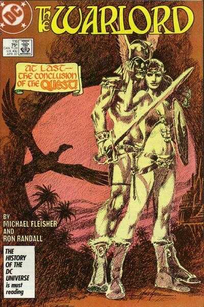 DC Comics COMIC BOOK Warlord #116 (FN)