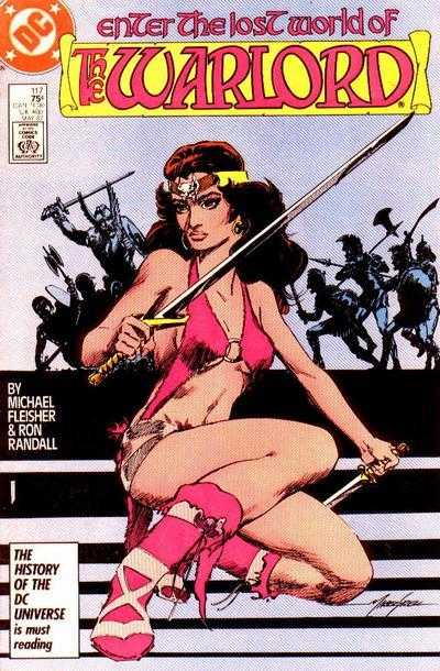 DC Comics COMIC BOOK Warlord #117 (FN)