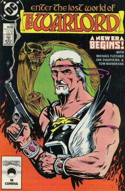 DC Comics COMIC BOOK Warlord #123 (FN)
