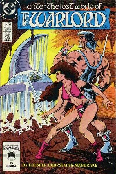 DC Comics COMIC BOOK Warlord #124 (FN)