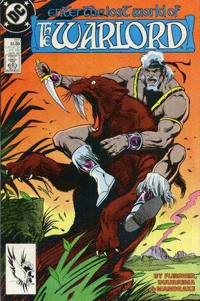 DC Comics COMIC BOOK Warlord #127 (FN)