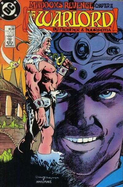 DC Comics COMIC BOOK Warlord #130 (FN)