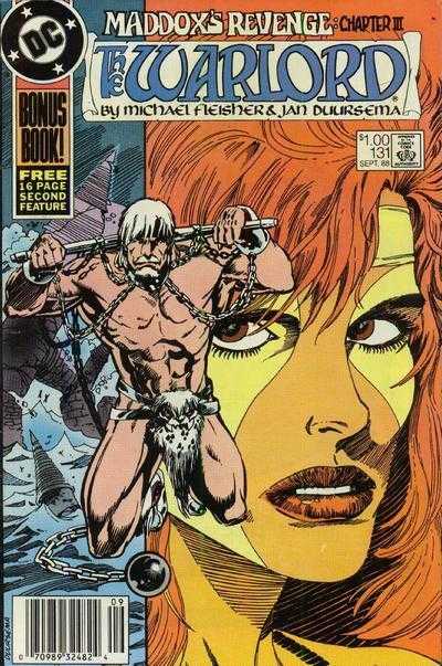 DC Comics COMIC BOOK Warlord #131 (FN)