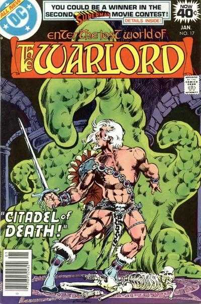 DC Comics COMIC BOOK Warlord #17 (FN)