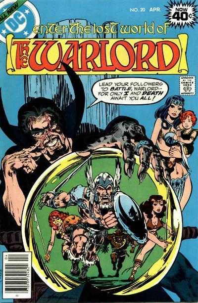 DC Comics COMIC BOOK Warlord #20 (FN)