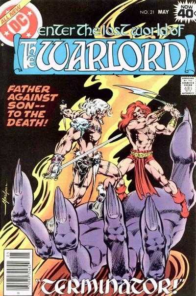 DC Comics COMIC BOOK Warlord #21 (FN)