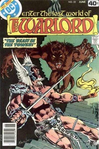 DC Comics COMIC BOOK Warlord #22 (FN)