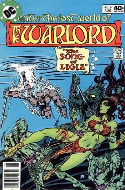 DC Comics COMIC BOOK Warlord #24 (FN)
