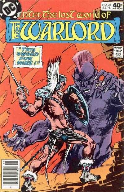 DC Comics COMIC BOOK Warlord #25 (FN)