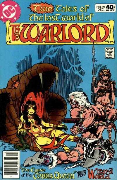 DC Comics COMIC BOOK Warlord #28 (FN)