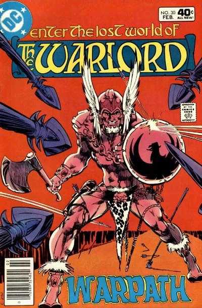 DC Comics COMIC BOOK Warlord #30 (FN)