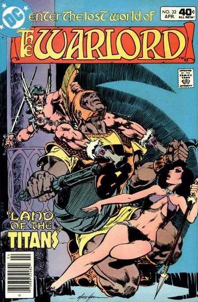 DC Comics COMIC BOOK Warlord #32 (FN)