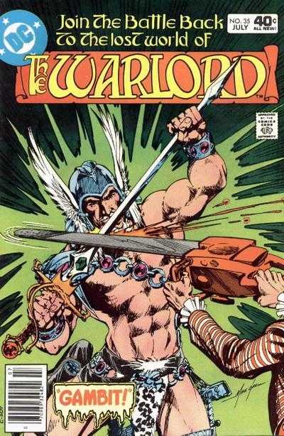 DC Comics COMIC BOOK Warlord #35 (FN)