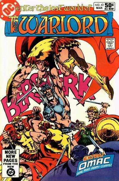 DC Comics COMIC BOOK Warlord #43 (FN)