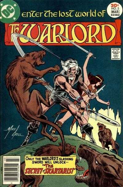 DC Comics COMIC BOOK Warlord #5 (FN)