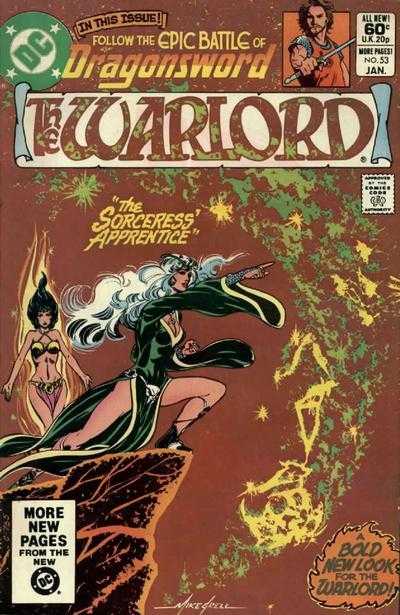 DC Comics COMIC BOOK Warlord #53 (FN)