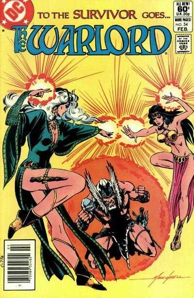 DC Comics COMIC BOOK Warlord #54 (FN)