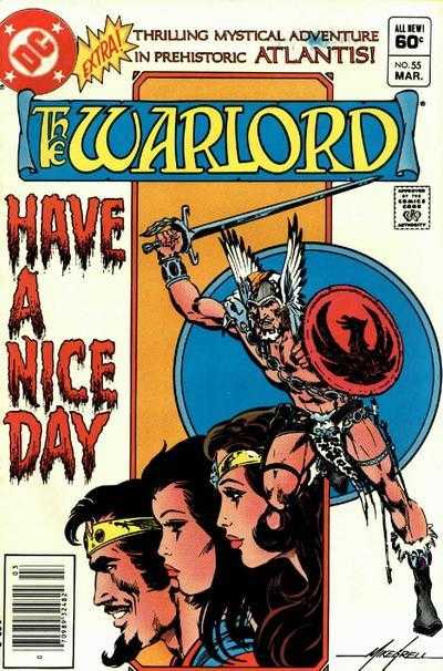 DC Comics COMIC BOOK Warlord #55 (FN)