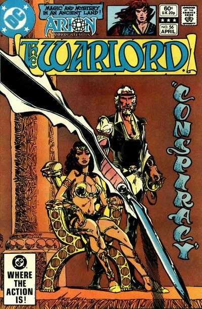 DC Comics COMIC BOOK Warlord #56 (FN)