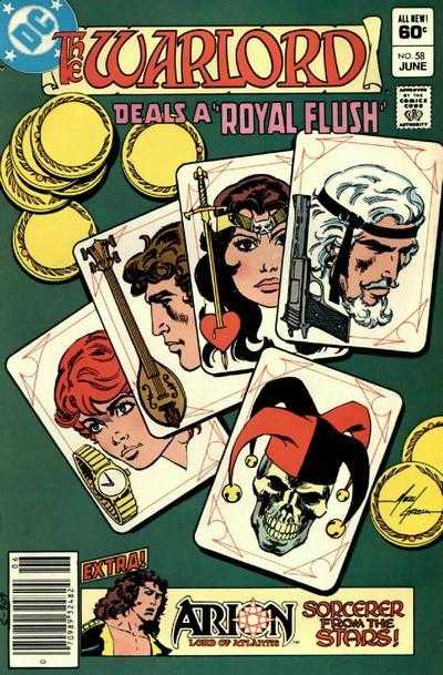 DC Comics COMIC BOOK Warlord #58 (FN)