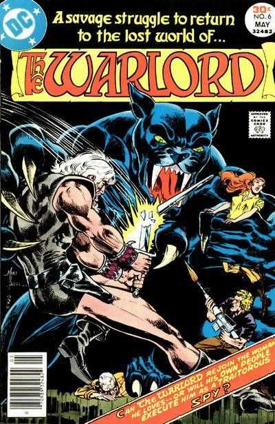 DC Comics COMIC BOOK Warlord #6 (FN)