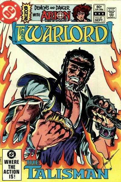 DC Comics COMIC BOOK Warlord #61 (FN)