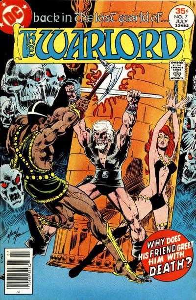 DC Comics COMIC BOOK Warlord #7 (FN)