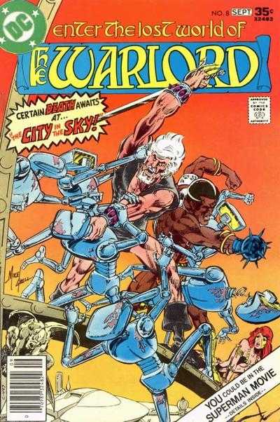 DC Comics COMIC BOOK Warlord #8 (FN)