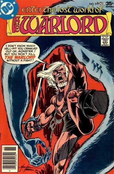 DC Comics COMIC BOOK Warlord #9 (FN)