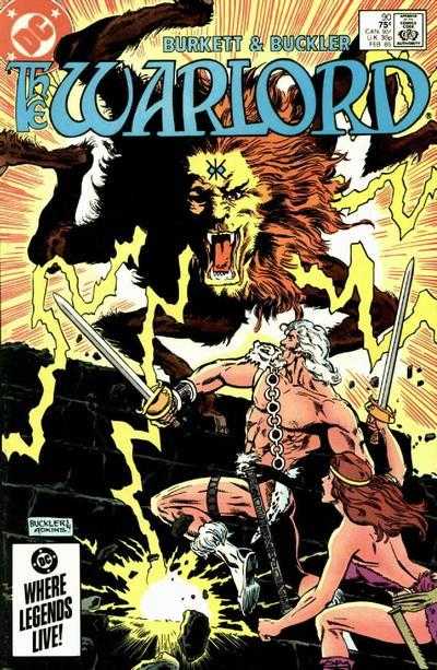 DC Comics COMIC BOOK Warlord #90 (FN)