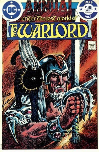 DC Comics COMIC BOOK Warlord Annual #1 (FN)