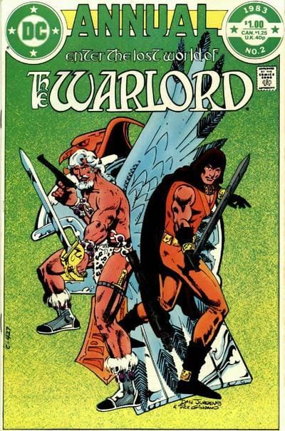 DC Comics COMIC BOOK Warlord Annual #2 (FN)