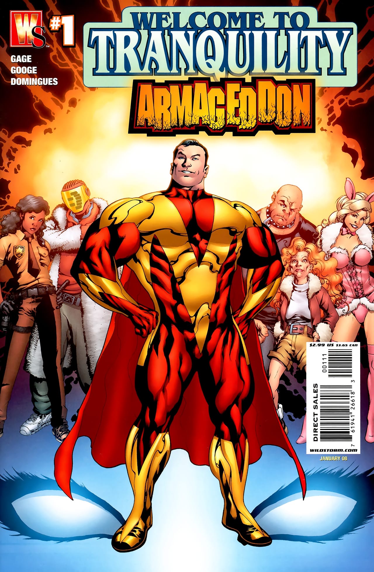 DC Comics COMIC BOOK Welcome to Tranquility: Armageddon #1 (VF)