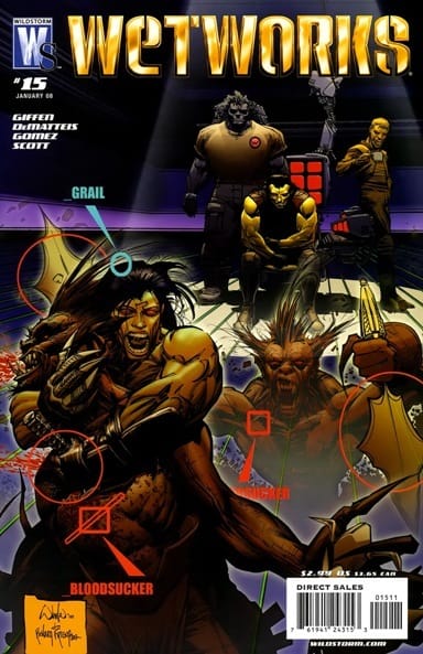DC Comics COMIC BOOK Wetworks #15 - CVR A (VF/NM)