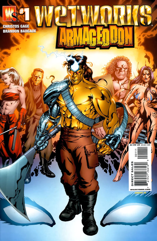DC Comics COMIC BOOK Wetworks: Armageddon #1 (VF)