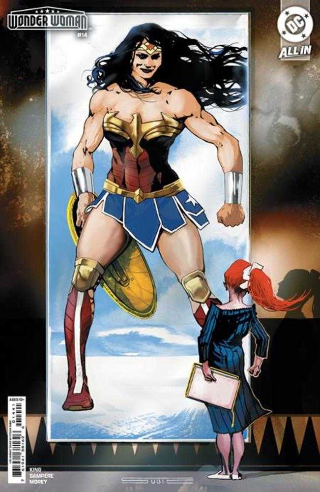 DC Comics COMIC BOOK Wonder Woman #14 Cover F 1 in 25 Stevan Subic Card Stock Variant