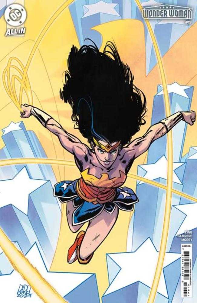 DC Comics COMIC BOOK Wonder Woman #19 Cover E 1 in 25 Ramon Perez Card Stock Variant