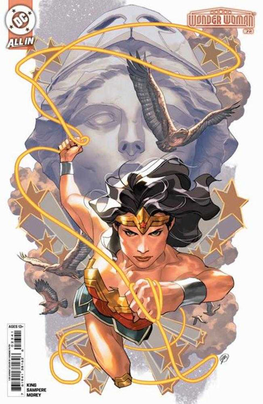 DC Comics COMIC BOOK Wonder Woman #23 Cover E 1 in 25 Yasmine Putri Card Stock Variant
