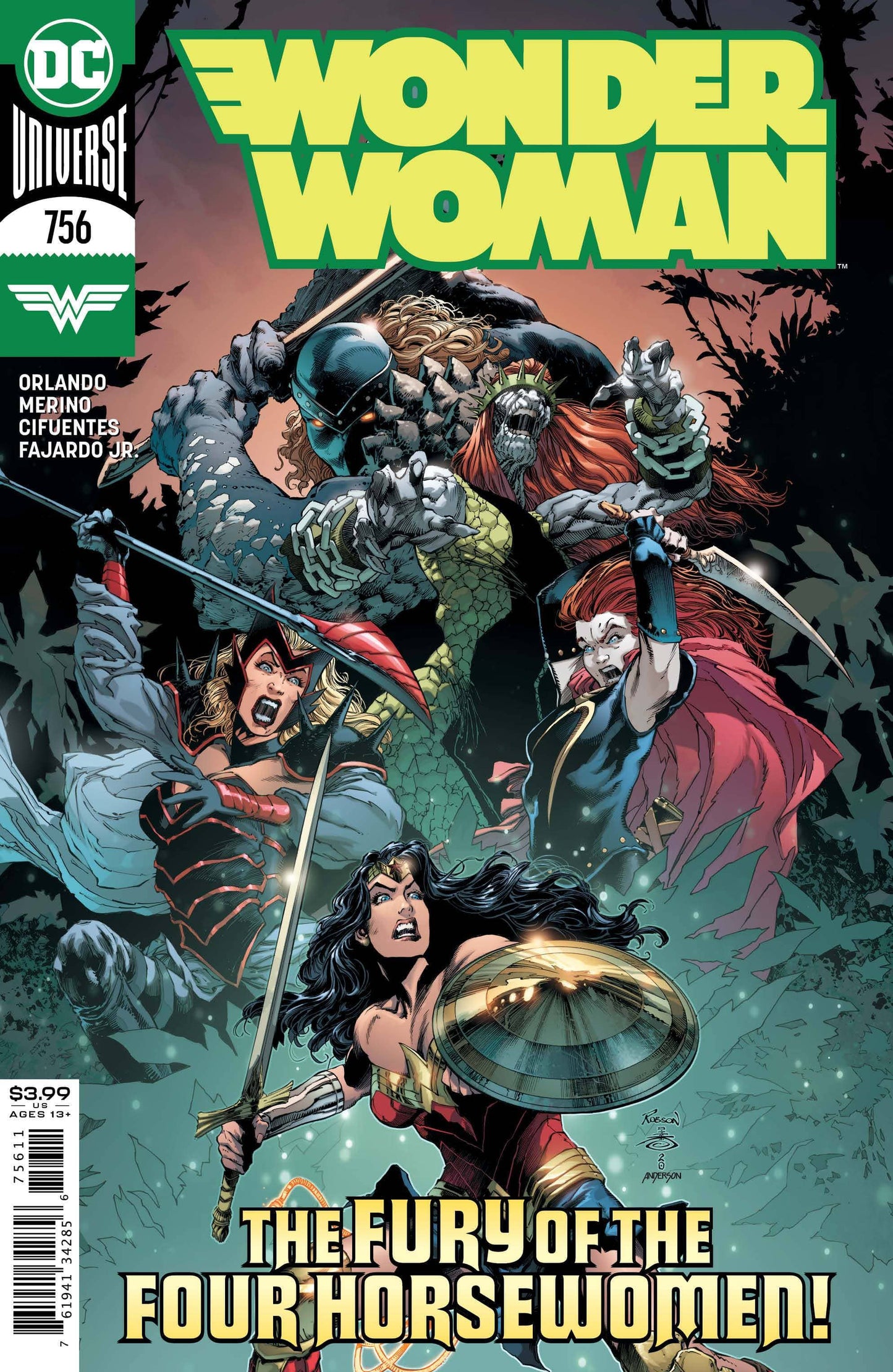 DC Comics COMIC BOOK Wonder Woman #756 - CVR A (VF/NM)