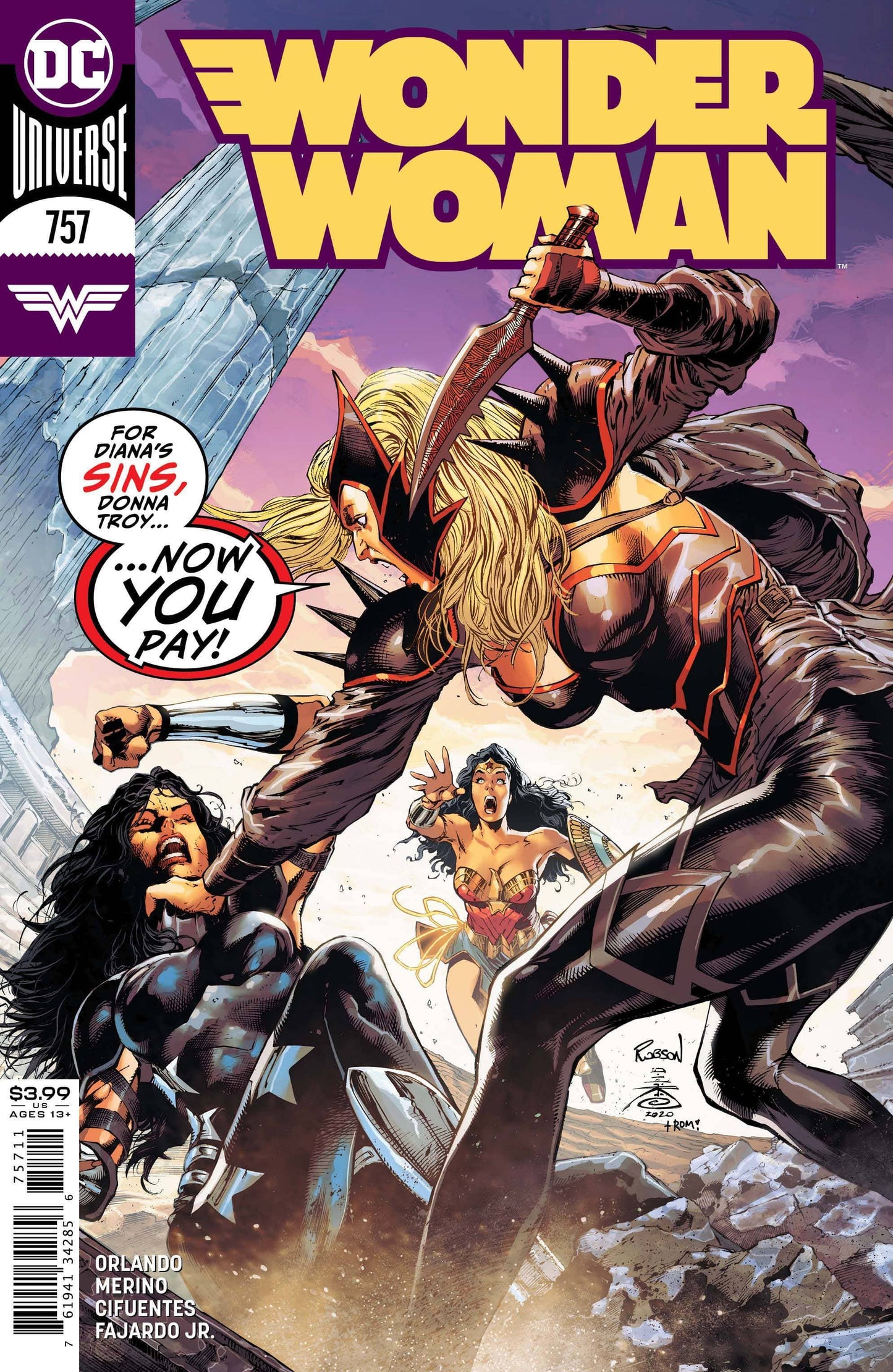 DC Comics COMIC BOOK Wonder Woman #757 - CVR A (VF/NM)