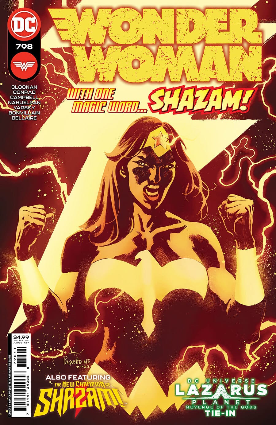 DC Comics COMIC BOOK Wonder Woman #798 - CVR A (VF/NM)