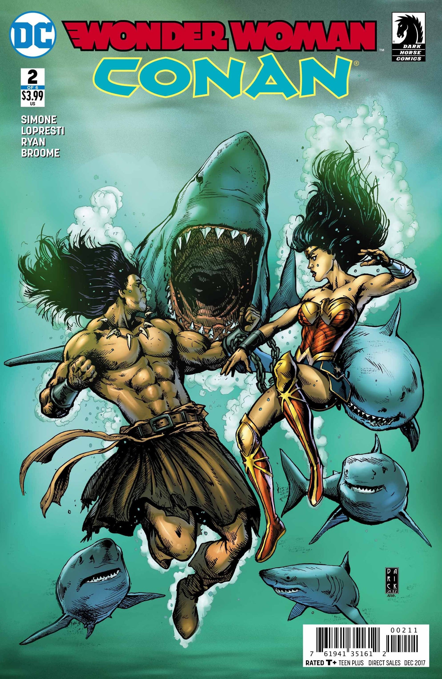 DC Comics COMIC BOOK Wonder Woman/Conan #2 - CVR A (VF/NM)
