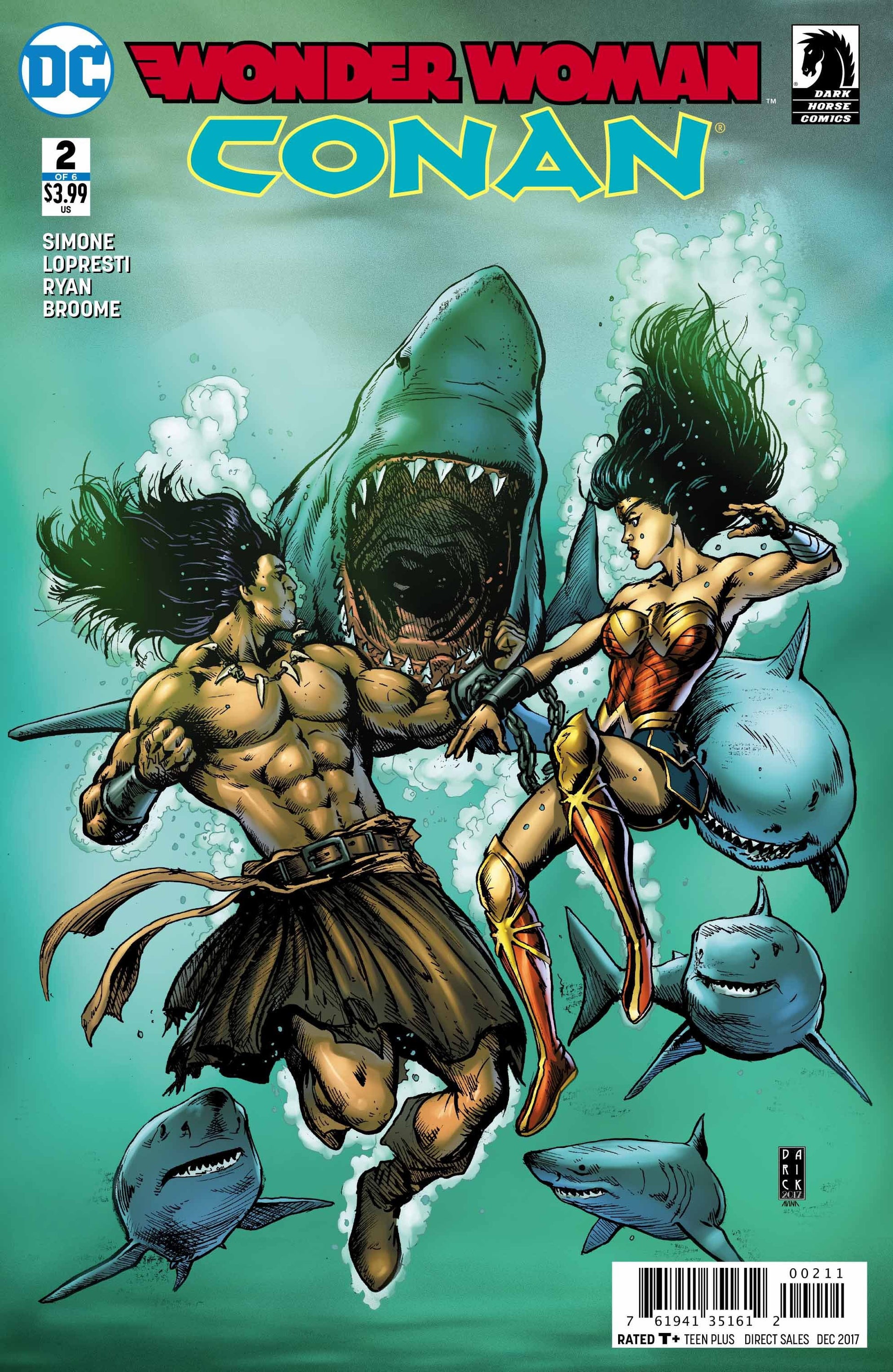 DC Comics COMIC BOOK Wonder Woman/Conan #2 - CVR A (VF/NM)